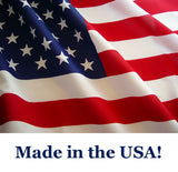 Bold Sunburst Stabilized Arizona Turquoise Necklace with Bead Chain Sterling Silver - Handmade in the USA