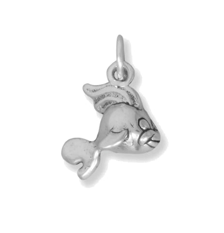 Goldfish Charm Sterling Silver
