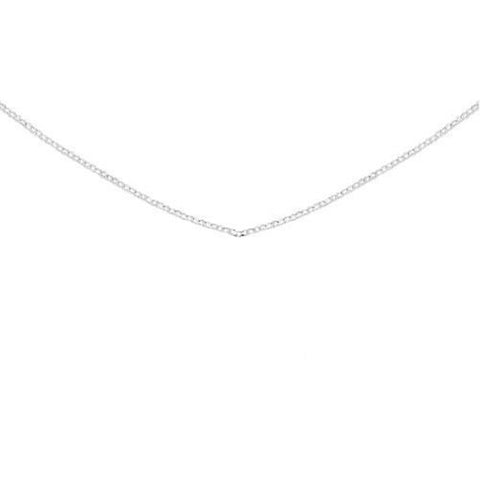 Sterling Silver 14-inch Chain with Spring Ring Clasp