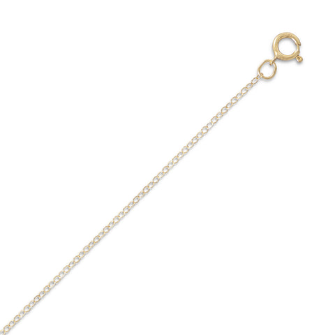 Cable Chain Necklace 14k Gold-filled - Made in the USA