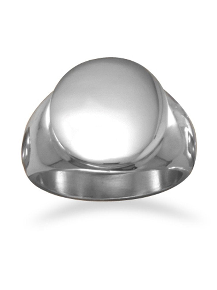 Engravable Ring 316L Surgical Stainless Steel, size 9
