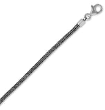 AzureBella Jewelry Handmade Wheat Chain Tulang Naga Dragon Bone Bali Sterling Silver 3mm