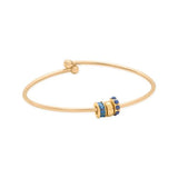 Flex Bangle with Bead Ends for Charms 14k Gold-filled