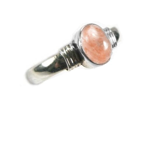 Sterling Silver Sunstone Ring Handmade