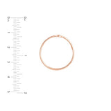14k Rose Gold Stackable Ring with Genuine Diamond