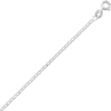Chaval Chain Necklace 1.6mm Wide Sterling Silver