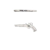 Antique Wild West Replica Pistol Charm Sterling Silver
