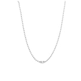316L Surgical Stainless Steel Bead Chain 2.5mm Width Hypoallergenic