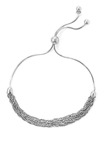 Bolo Friendship Adjustable Bracelet Six Strand Chain Made in Italy