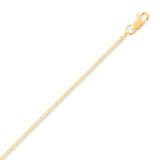14k Gold-plated Cub Chain Necklace 1.4mm wide 1 micron, PARENT