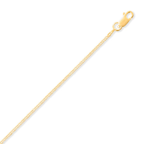 14k Gold-plated Cub Chain Necklace 1.4mm wide 1 micron, PARENT