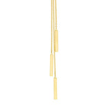 14K Yellow Gold High Polish Front Back Earring Extensions