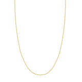 14k Yellow Gold Dorica Twist Sparkle Chain, 24-inch