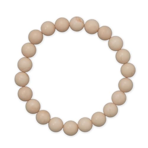 Stretch Bead Bracelet 8mm Wooden Jasper