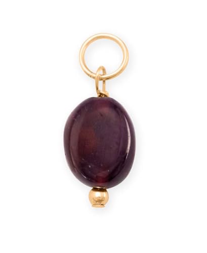 14k Gold-Filled Garnet January Birthstone Bead Charm