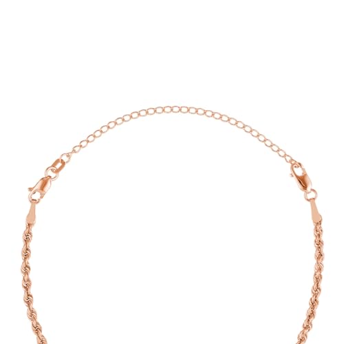 Extender Chain for Necklaces or Bracelets Sterling Silver, Gold Plate and Rose Gold Plate, 3-inch