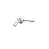 Antique Wild West Replica Pistol Charm Sterling Silver