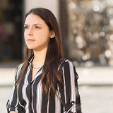 20-Strand Liquid Silver Necklace Sterling Silver - Made in the USA