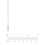 14k White Gold Rolo Chain 1.5mm wide, 20-inch