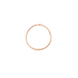 14k Rose Gold Stackable Ring with Genuine Diamond