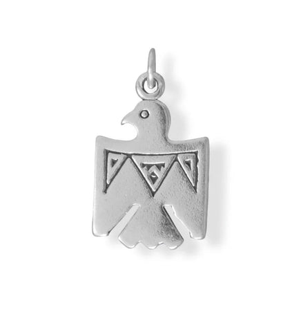 Sterling Silver Thunderbird Charm