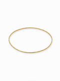 14k Gold-filled Hammered Finish Wire Bangle Bracelet