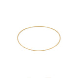14k Gold-filled Smooth Wire Bangle Bracelet