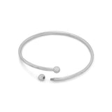 Bangle Charm Bracelet Flexible with Removable Ball