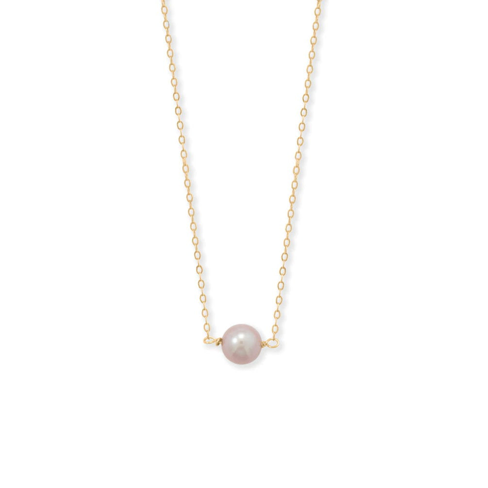 Cultured Freshwater Pearl Necklace 14k Gold-filled
