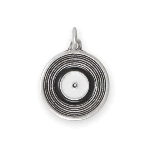 Album Vinyl Record Charm Sterling Silver