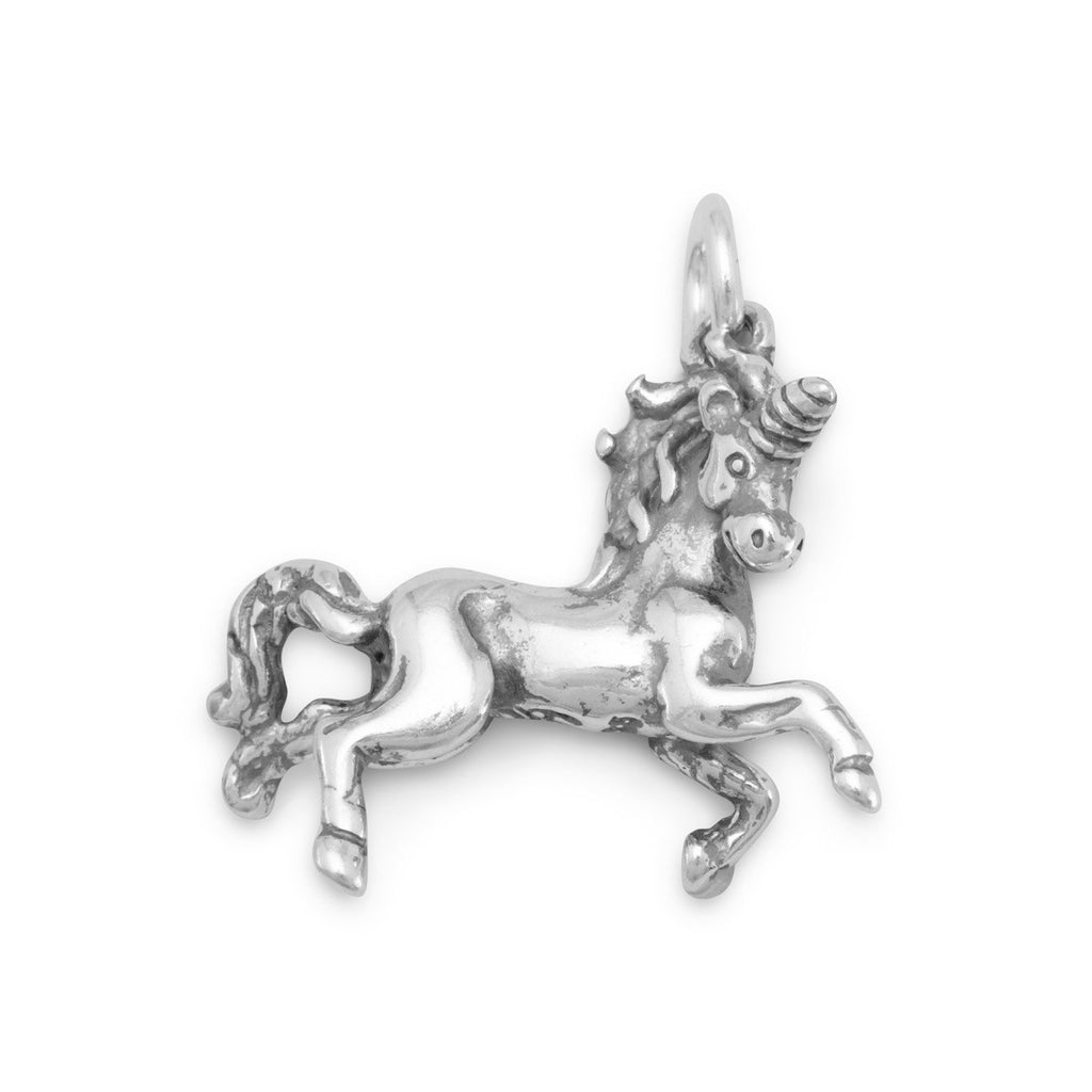 Unicorn Charm Sterling Silver