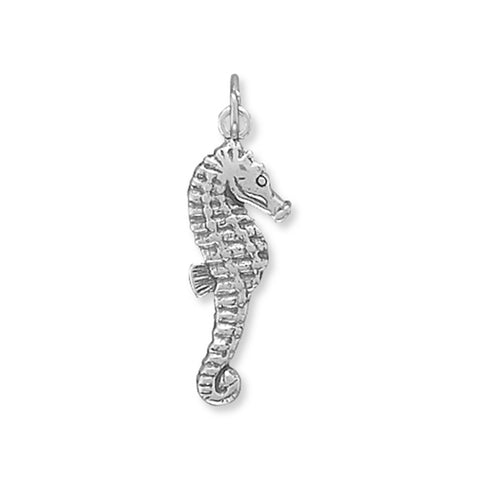 Seahorse Charm Sterling Silver