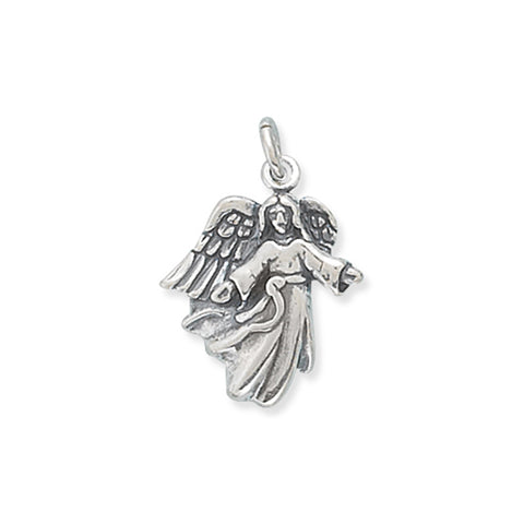 Angel with Open Arms Sterling Silver Charm