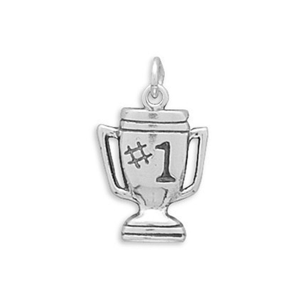 Trophy Charm #1 Sterling Silver