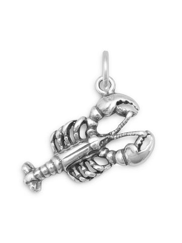 Sterling Silver Lobster Charm