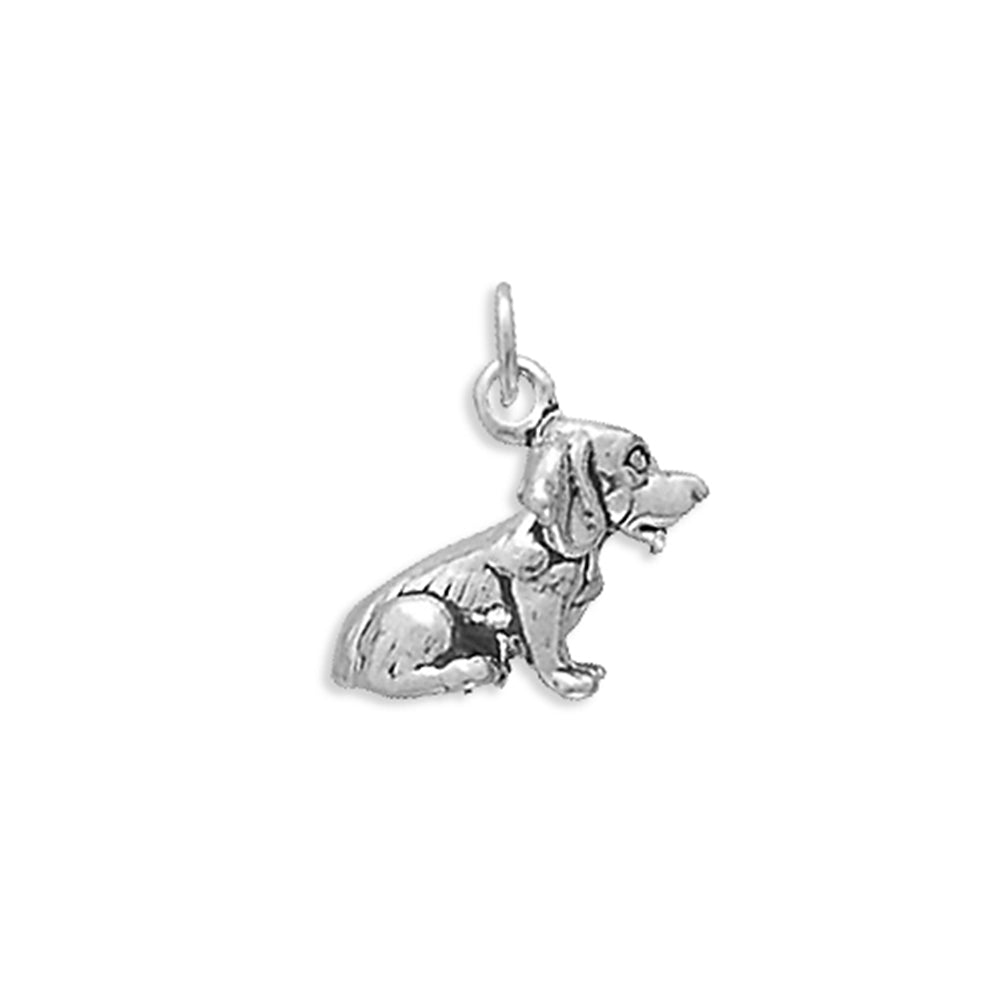 Dog Breed - Beagle Charm Sterling Silver - Made in the USA
