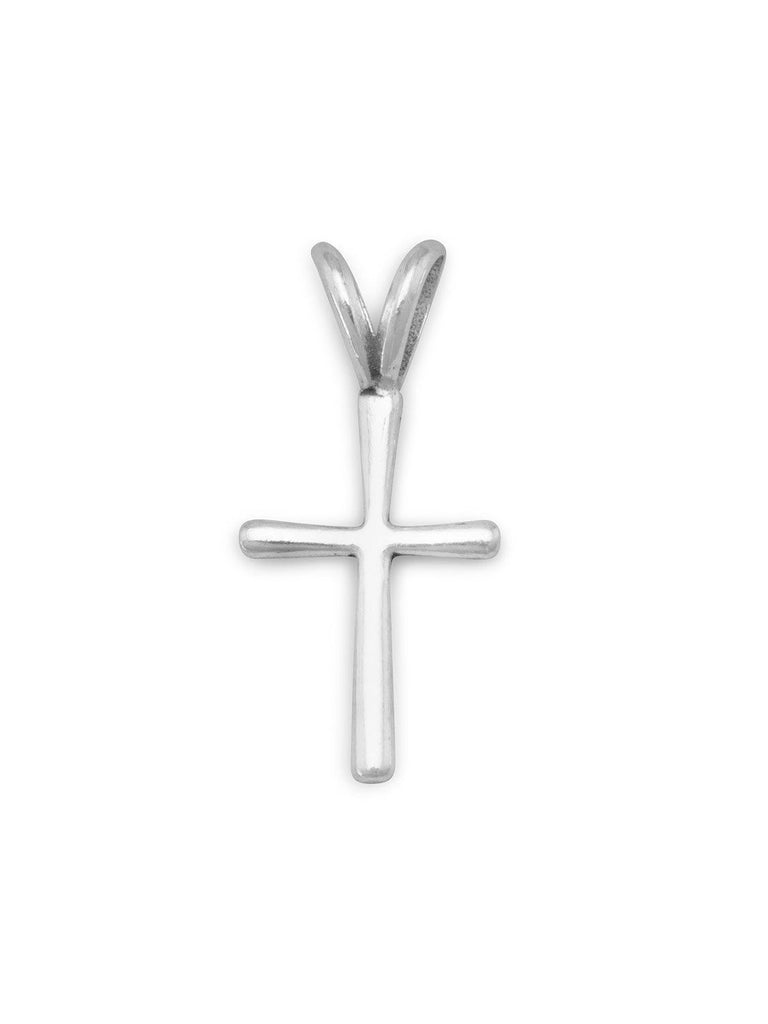 Small Sterling Silver Cross, Pendant Only