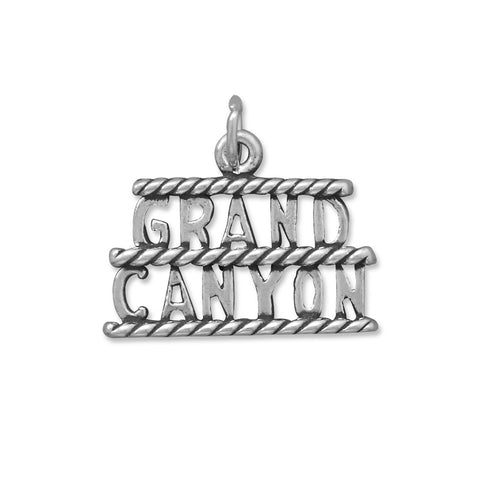 Grand Canyon Charm Sterling Silver