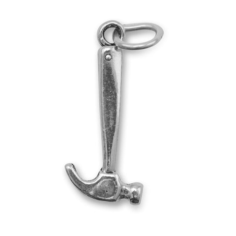 Hammer Charm Sterling Silver