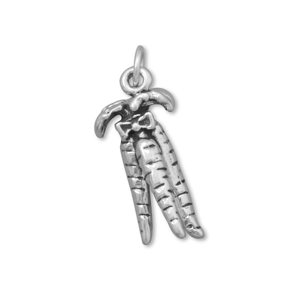 Carrots Charm Sterling Silver