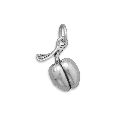 Peach Charm Sterling Silver