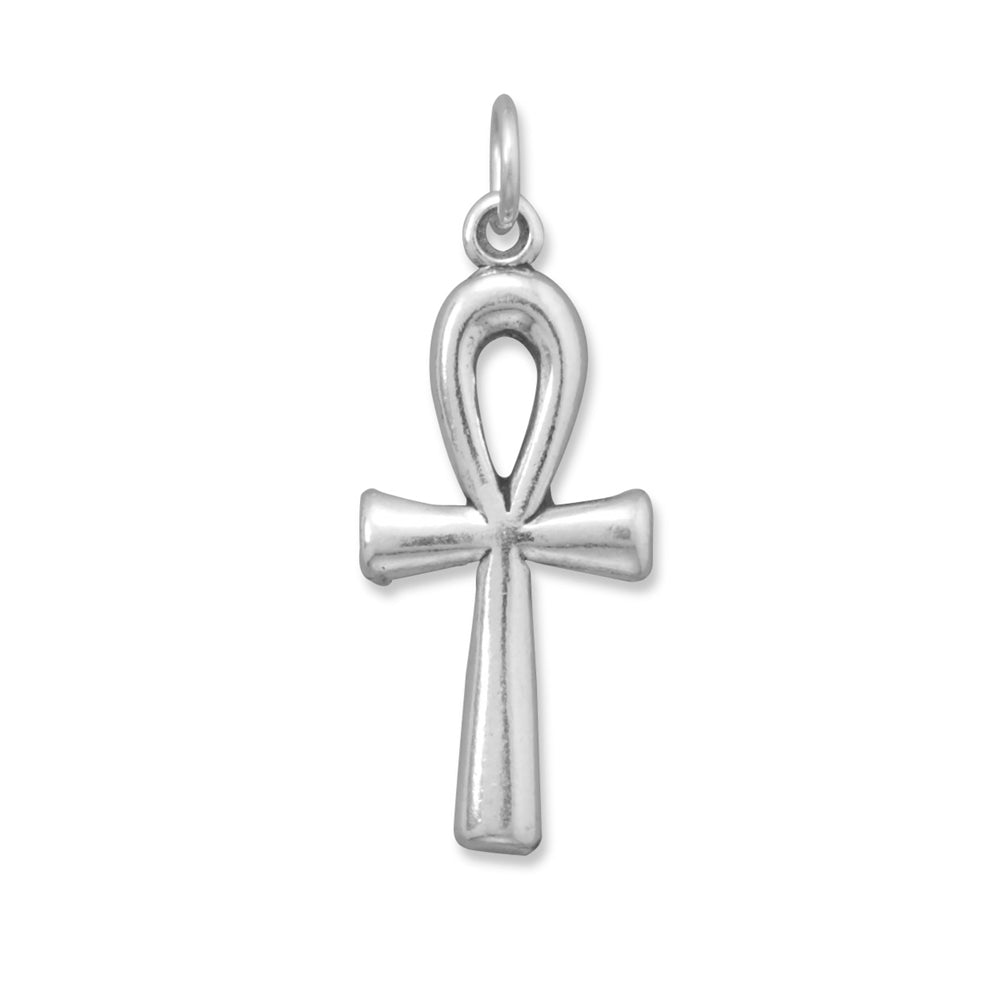 Ankh Charm Sterling Silver