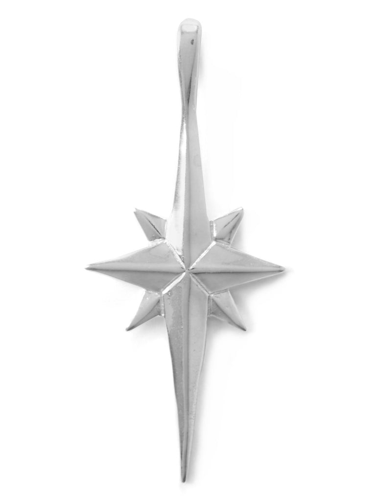 Northern Star Pendant Polished Sterling Silver