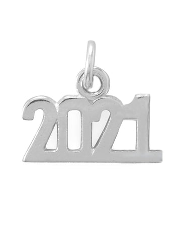 Class of 2021 Charm Sterling Silver