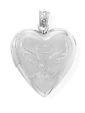 My Angel Heart Locket Keepsake Photo and Memory Keeper