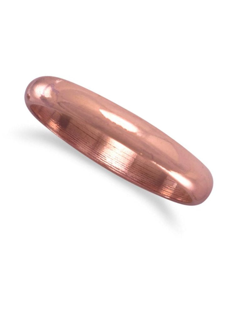 Copper Band ring 3mm Made in the USA