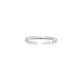 Toe Ring Sterling Silver Thin 1mm Band