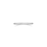 Toe Ring Sterling Silver Thin 1mm Band