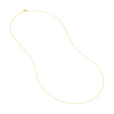 14k Yellow Gold Light Rope Chain 0.6mm 18-inch