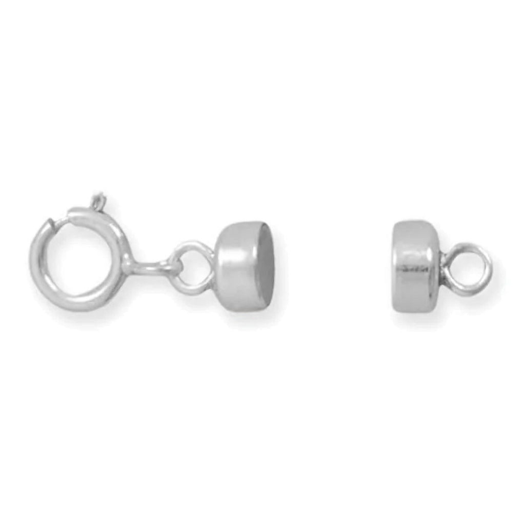 Converter Clasp with Spring Ring .925 Sterling Silver